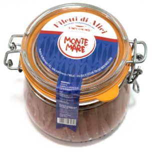 Anchovies filet oil