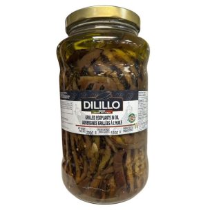 Eggplant grilled oil