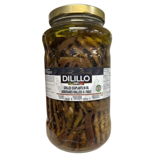 Eggplant grilled oil