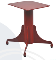 Iron stand with wheels 330