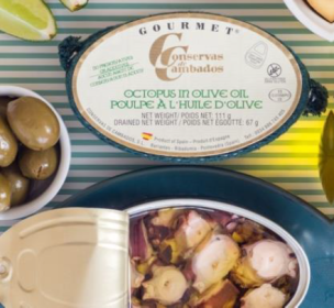 Octopus olive oil
